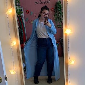 Vintage pale blue duster